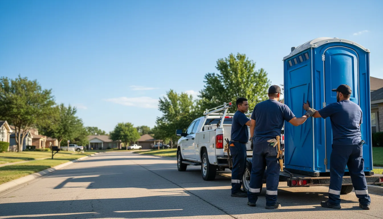 Portable Toilet Rental in Sheffield, IL near me
